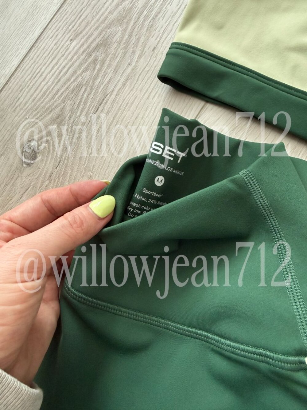 SET Active - S/M - Lawn from Club SET - Bra and Leggings set - Picture 6 of 9